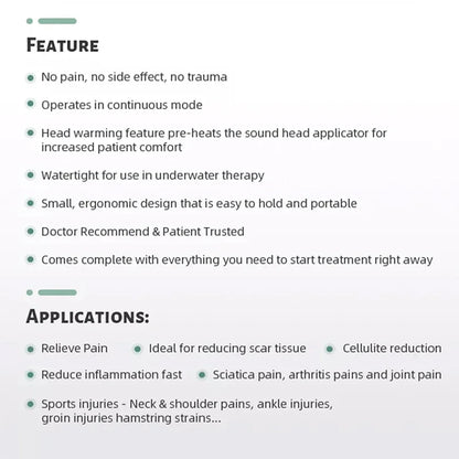 Relivra Ultrasound Pain Relief Device