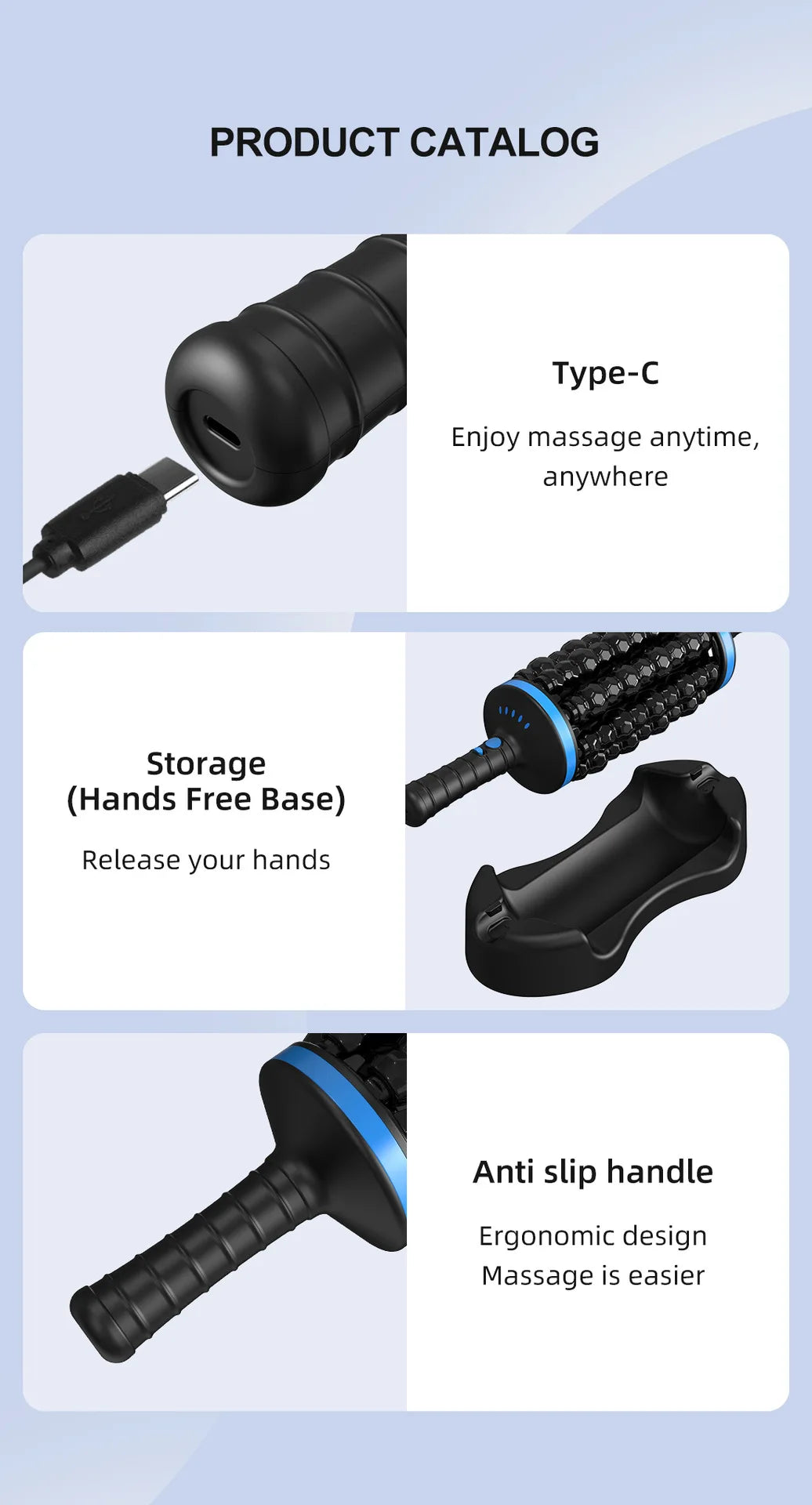 Relivra 360° Rolling Percussion Massager