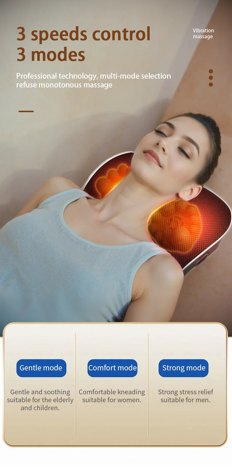 Relivra Deep-Knead Neck & Back Massager