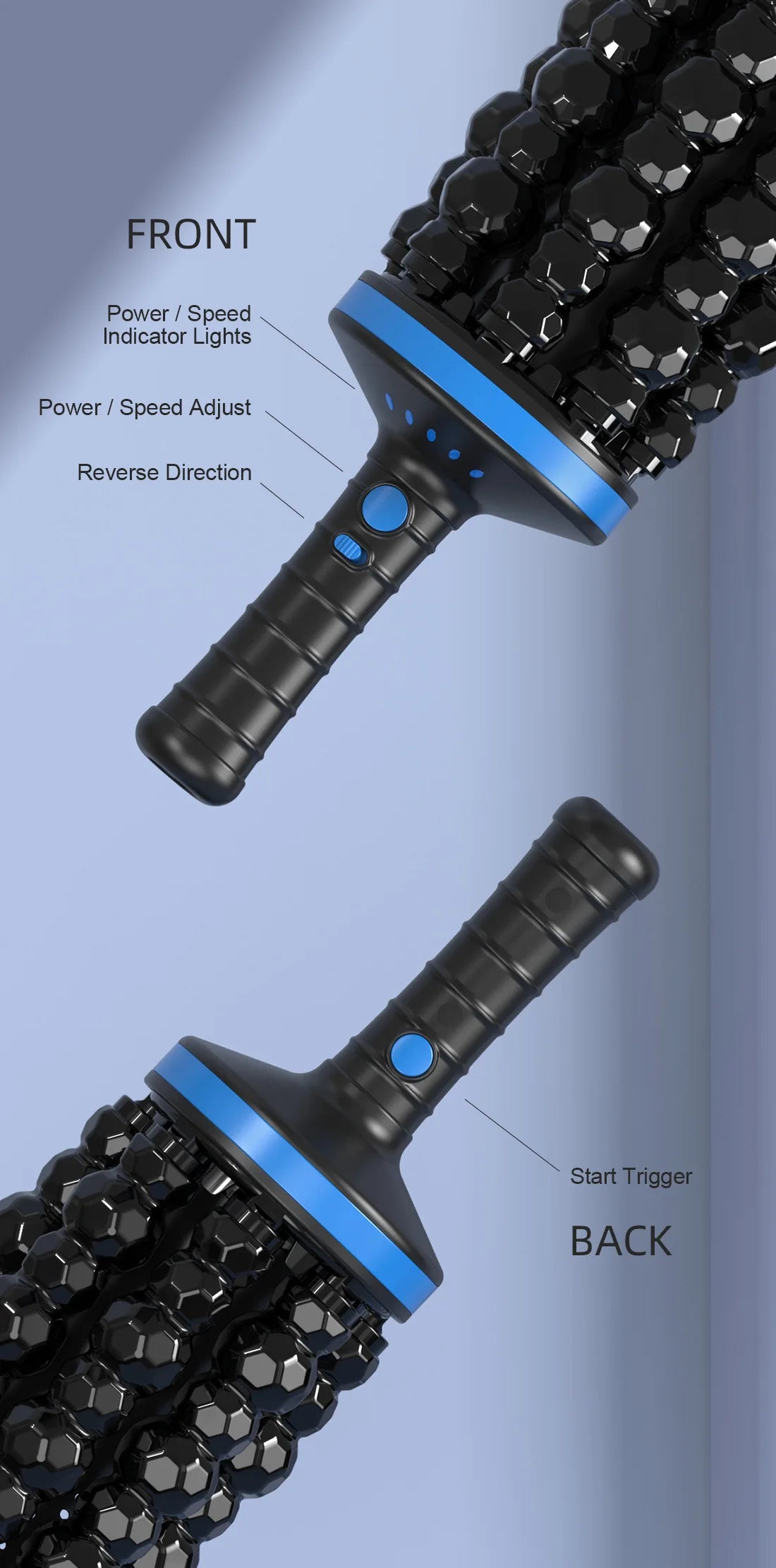 Relivra 360° Rolling Percussion Massager