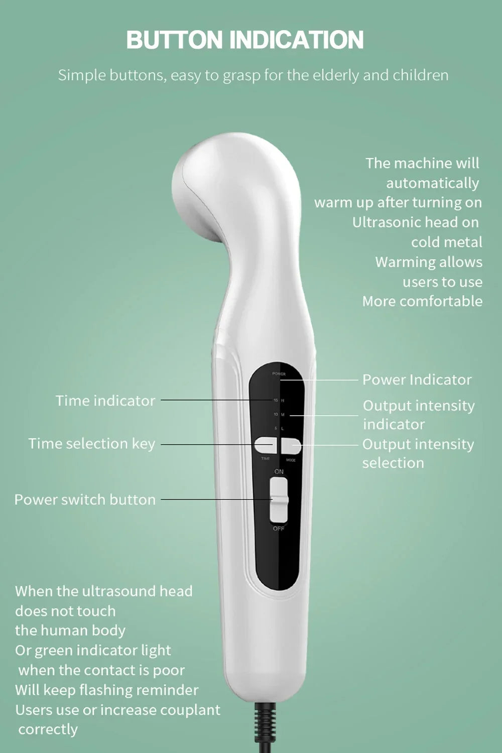 Relivra Ultrasound Pain Relief Device