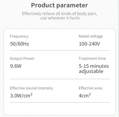 Relivra Ultrasound Pain Relief Device