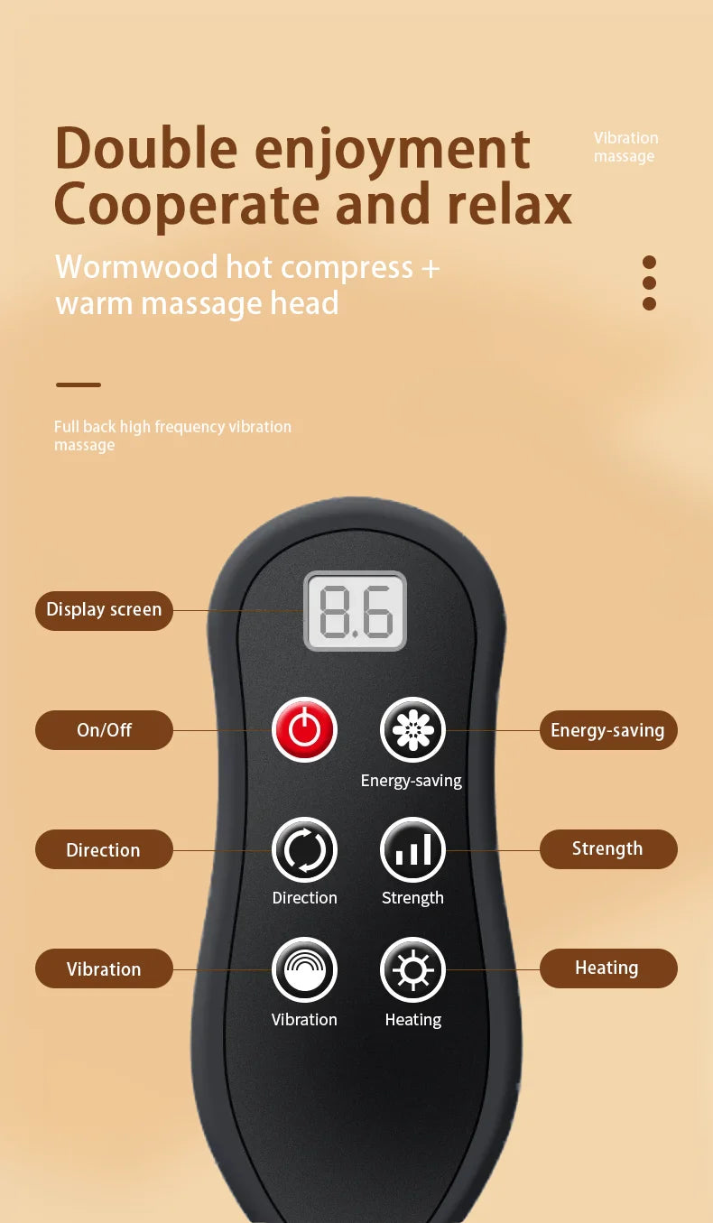 Relivra Deep-Knead Neck & Back Massager