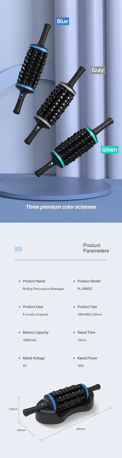 Relivra 360° Rolling Percussion Massager