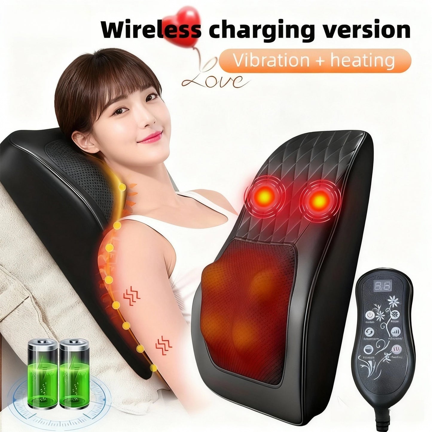 Relivra Deep-Knead Neck & Back Massager