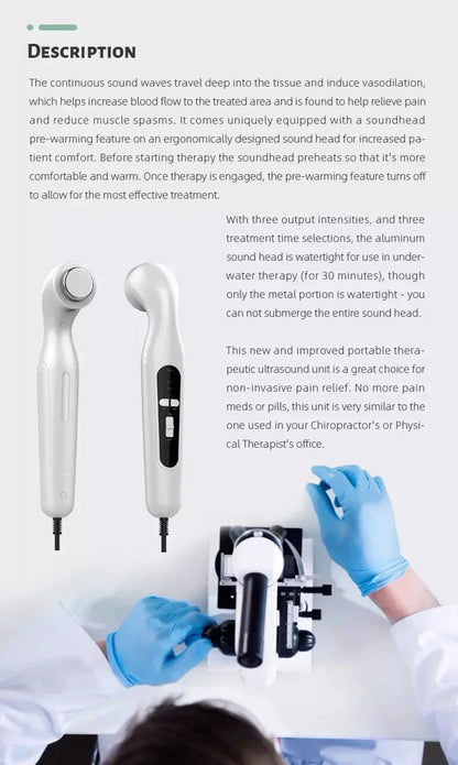 Relivra Ultrasound Pain Relief Device